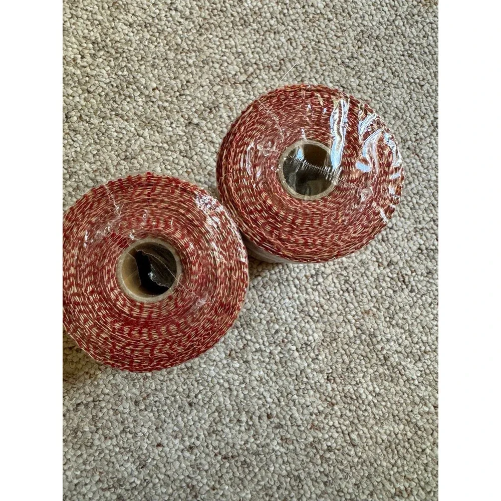 Faux Burlap in Rose